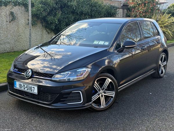 Volkswagen Golf Hatchback, Petrol Plug-in Hybrid, 2018, Black