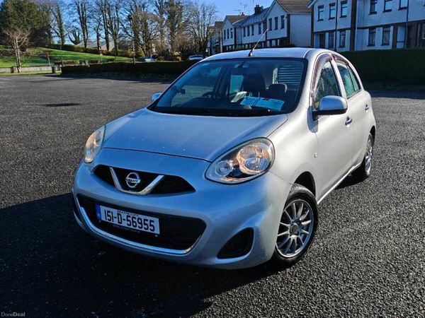 Nissan March Hatchback, Petrol, 2015, Silver