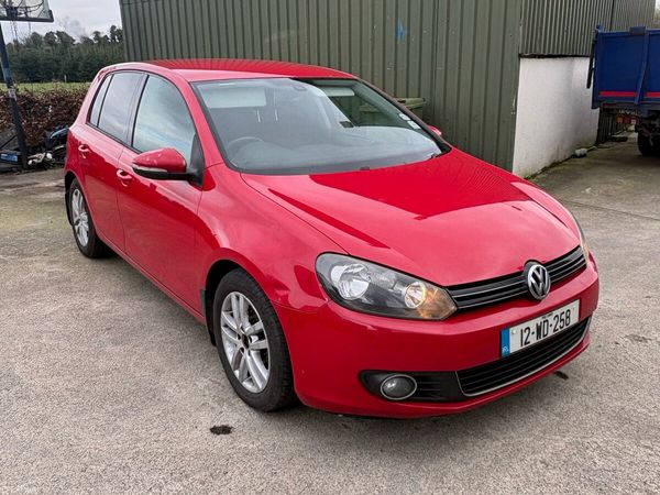 Volkswagen Golf Estate, Diesel, 2012, Red