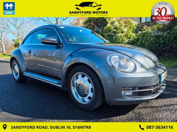 Volkswagen Beetle Hatchback, Petrol, 2015, Grey
