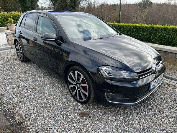 Volkswagen Golf Hatchback, Diesel, 2014, Black
