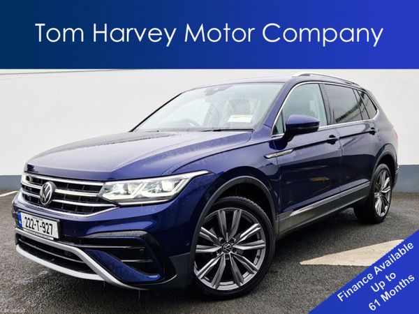 Volkswagen Tiguan Allspace Estate, Diesel, 2022, Blue