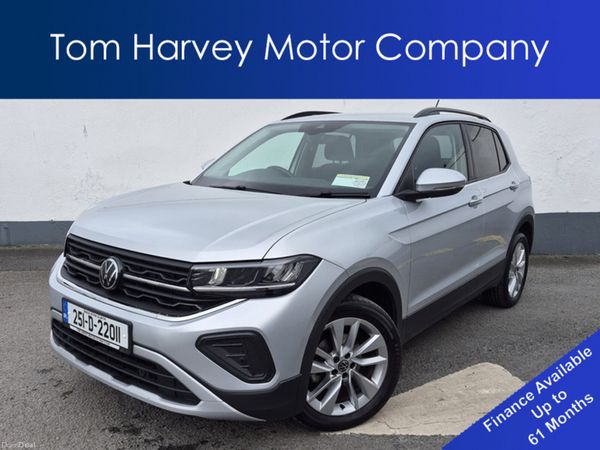 Volkswagen T-Cross SUV, Petrol, 2025, Silver