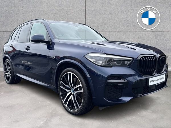 BMW X5 SUV, Petrol Plug-in Hybrid, 2022, Blue