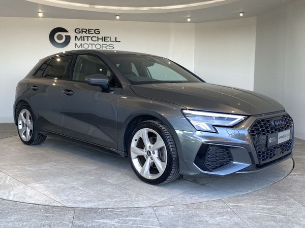 Audi A3 Hatchback, Petrol Hybrid, 2023, Grey