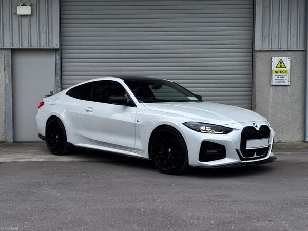 BMW 4-Series Coupe, Diesel, 2021, White