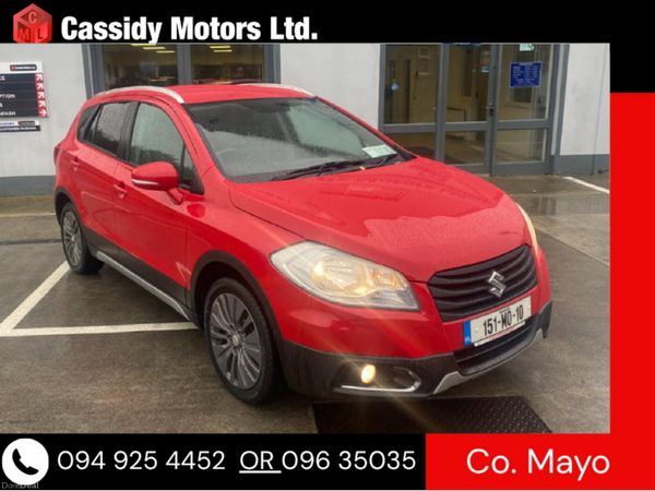 Suzuki SX4 S-Cross Hatchback, Petrol, 2015, Red