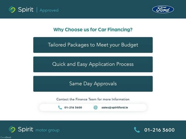 Ford Kuga SUV, Petrol Plug-in Hybrid, 2024, Blue