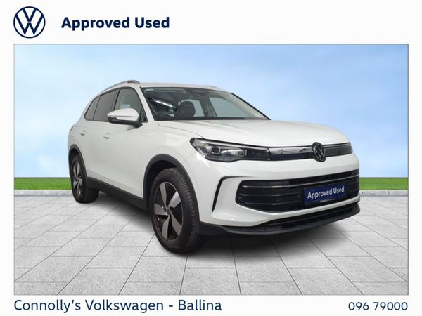 Volkswagen Tiguan SUV, Diesel, 2024, White