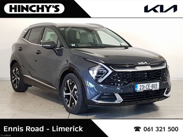 Kia Sportage SUV, Diesel Hybrid, 2023, Grey