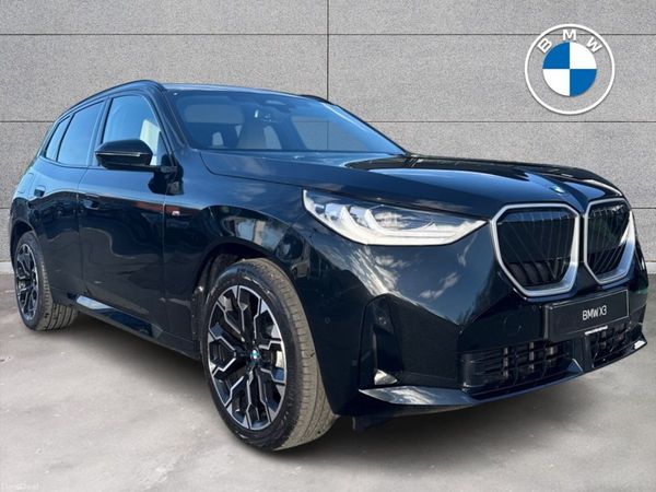 BMW X3 SUV, Petrol Plug-in Hybrid, 2026, Black