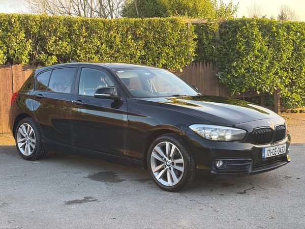BMW 1-Series Hatchback, Diesel, 2017, Black