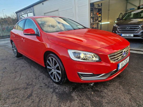 Volvo S60 Saloon, Diesel, 2015, Red