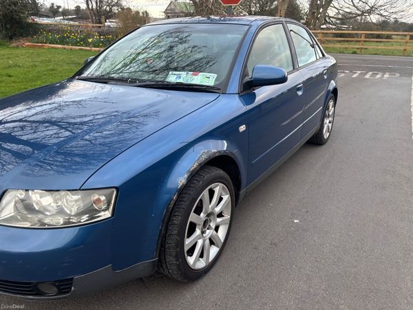 Audi A4 Saloon, Diesel, 2002, Blue