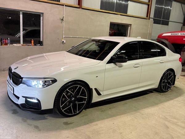 BMW 5-Series Saloon, Diesel, 2018, White