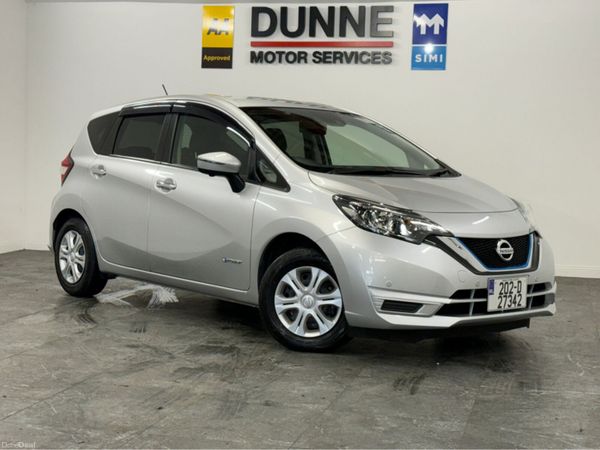 Nissan Note Hatchback, Petrol Hybrid, 2020, Silver