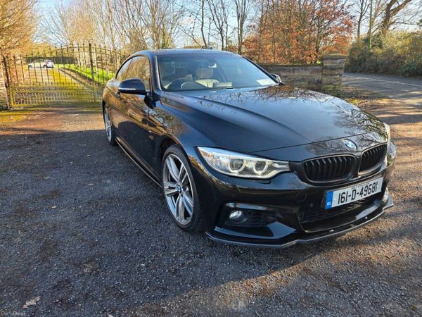 BMW 4-Series Coupe, Diesel, 2016, Black