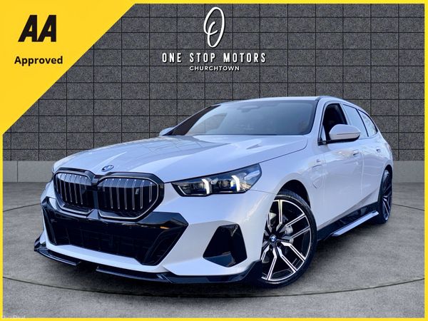 BMW i5 Estate, Electric, 2025, White