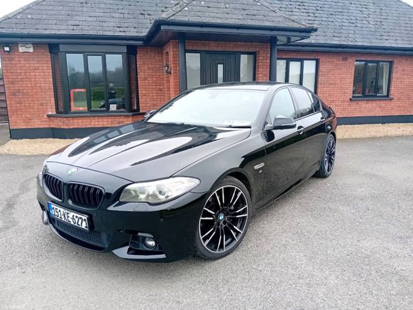 BMW 5-Series Saloon, Diesel, 2015, Black