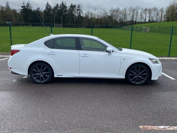 Lexus GS Saloon, Petrol Hybrid, 2014, White