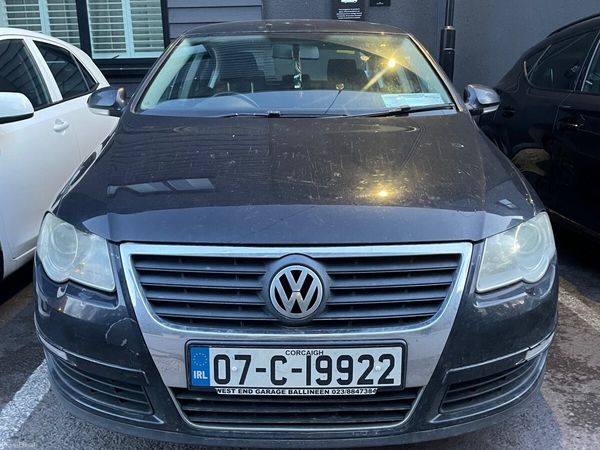 Volkswagen Passat Saloon, Diesel, 2007, Black
