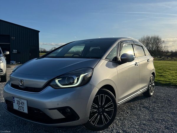 Honda Fit , Petrol Hybrid, 2020, Silver