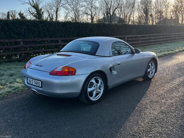 Porsche Boxster Convertible, Petrol, 1998, Silver