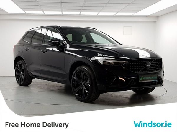 Volvo XC60 SUV, Petrol Plug-in Hybrid, 2024, Black