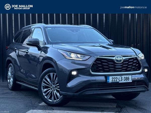 Toyota Highlander Estate, Petrol Hybrid, 2022, Grey