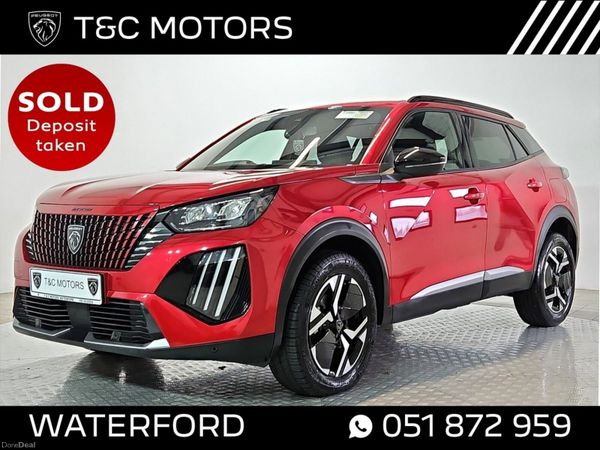 Peugeot 2008 MPV, Petrol, 2024, Red