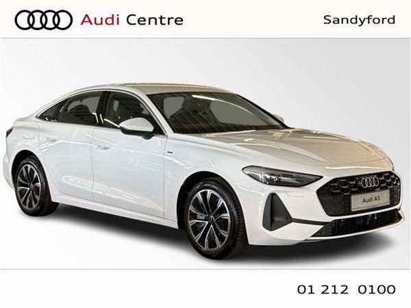 Audi A5 Saloon, Petrol Plug-in Hybrid, 2026, White