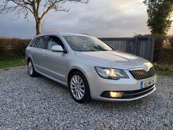 Skoda Superb Estate, Diesel, 2015, Silver