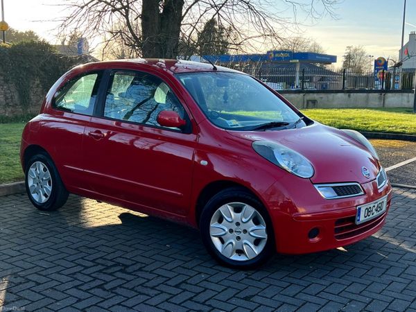 Nissan Micra Hatchback, Petrol, 2008, Red