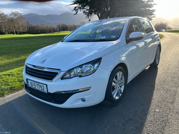 Peugeot 308 Hatchback, Diesel, 2016, White