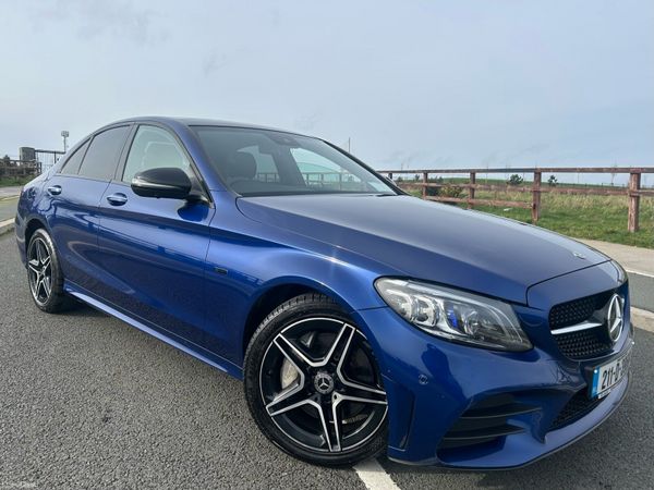 Mercedes-Benz C-Class Saloon, Diesel Plug-in Hybrid, 2021, Blue