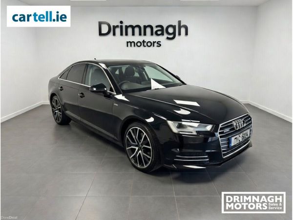 Audi A4 Saloon, Petrol, 2017, Black