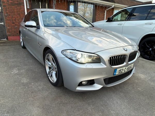 BMW 5-Series Saloon, Diesel, 2015, Silver