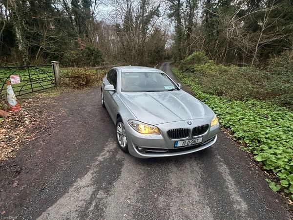 BMW 5-Series Saloon, Diesel, 2012, Silver