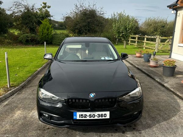 BMW 3-Series Saloon, Diesel, 2015, Black
