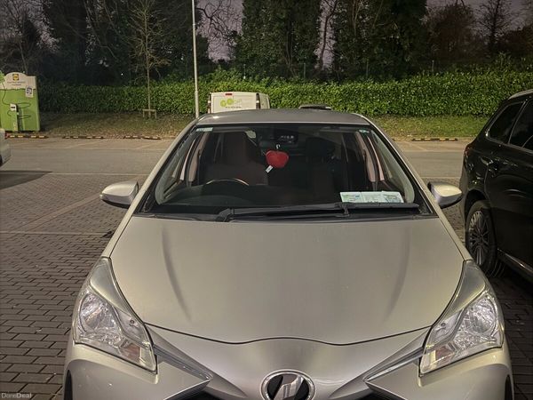 Toyota Vitz Hatchback, Petrol, 2019, Silver