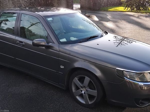 Saab 9-5 Saloon, Ethanol Petrol, 2007, Brown