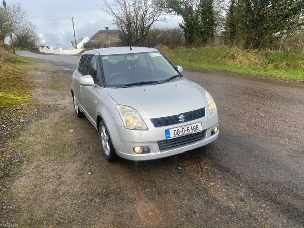 Suzuki Swift Hatchback, Petrol, 2008, Silver