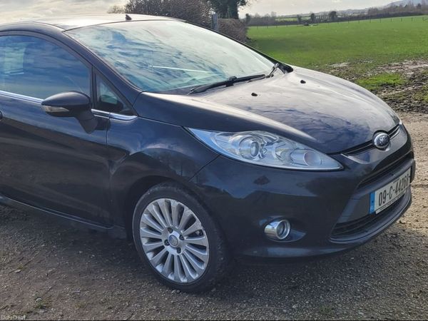 Ford Fiesta Hatchback, Diesel, 2009, Black
