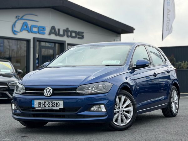 Volkswagen Polo Hatchback, Petrol, 2019, Blue