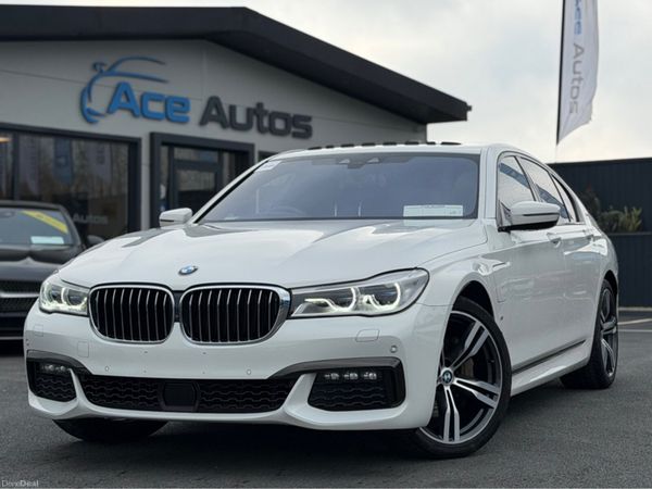 BMW 7-Series Saloon, Petrol Hybrid, 2019, White