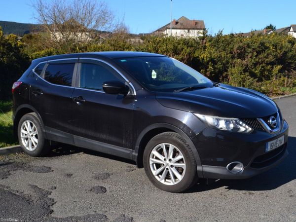 Nissan Qashqai Hatchback, Diesel, 2015, Black