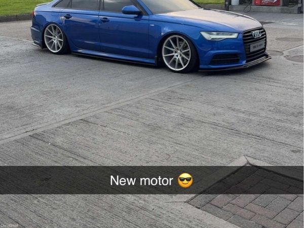 Audi A6 Saloon, Diesel, 2015, Blue