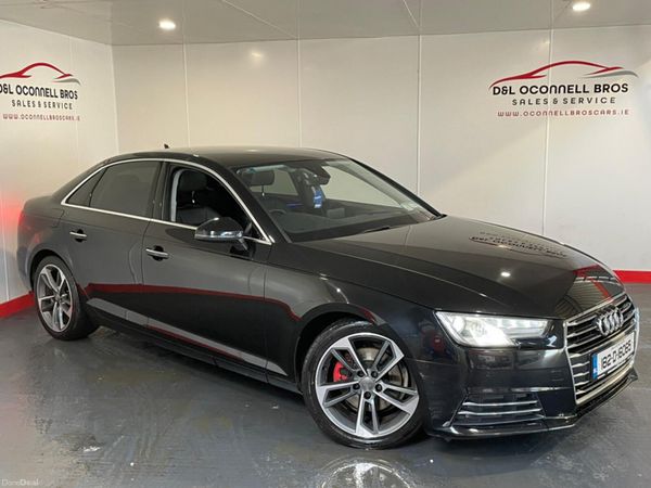 Audi A4 Saloon, Diesel, 2018, Black