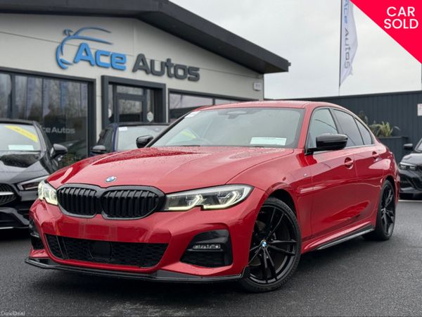 BMW 3-Series Saloon, Diesel, 2020, Red