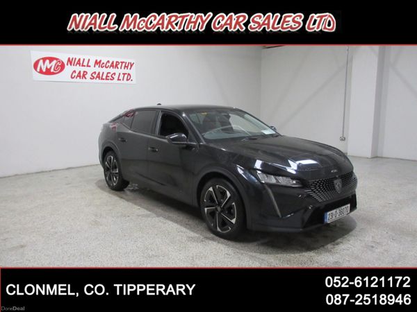 Peugeot 408 Hatchback, Petrol, 2023, Black